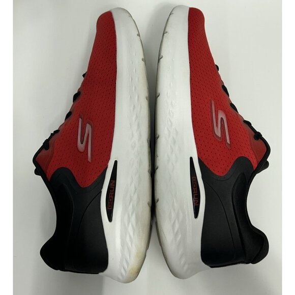 Skechers Men's Shoes Go Run Lite - Anchorage 220898 Red Black size 11.5 US - Picture 6 of 8